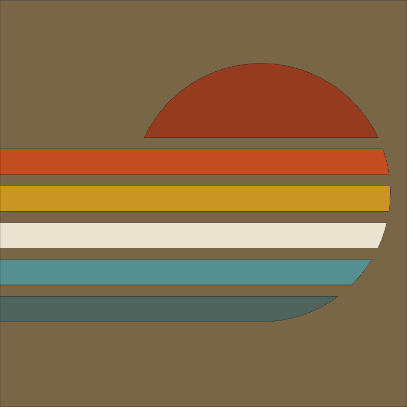 70's Sun - The Retro Quilter - v2