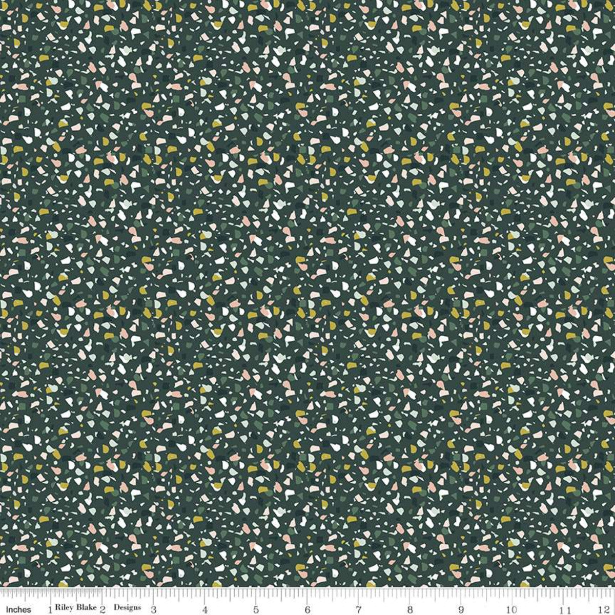 Hibiscus Confetti Black | Riley Blake - 1/4 Yard