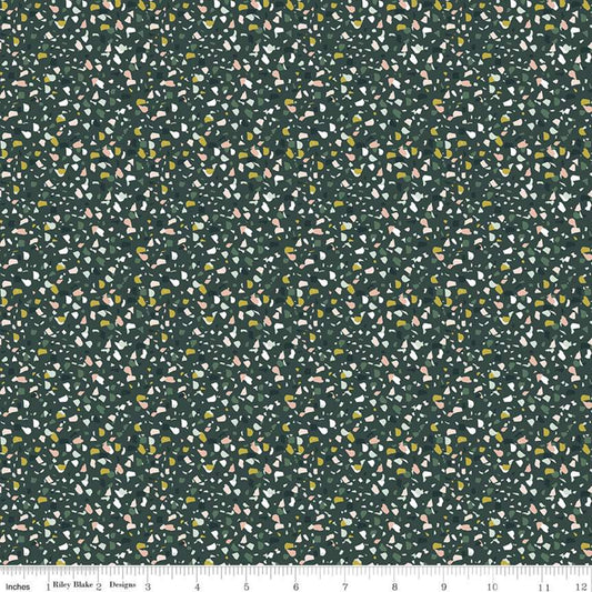 Hibiscus Confetti Black | Riley Blake - 1/4 Yard