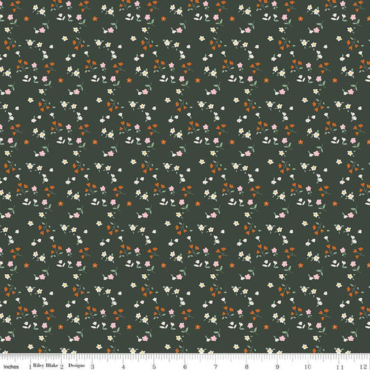 Forgotten Memories Ditsy Deep | Riley Blake - 1/4 Yard