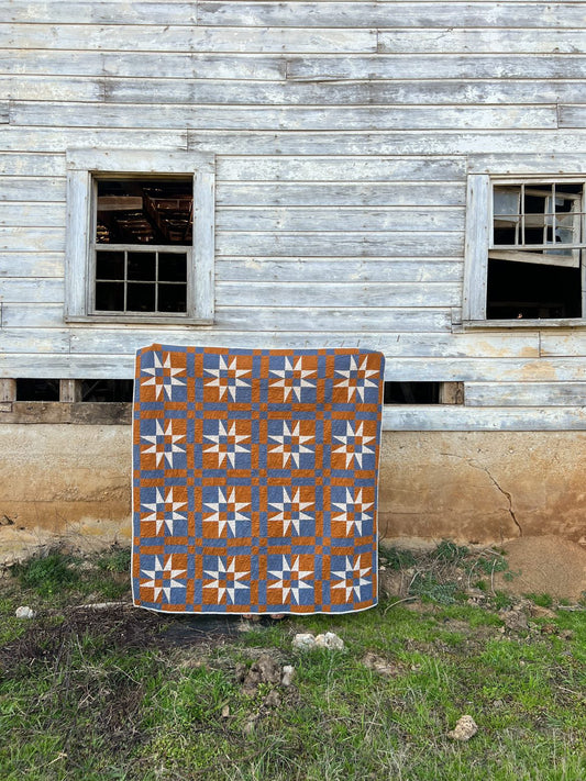 Checkered Starlight Quilt Kit -by In The Light Quilts