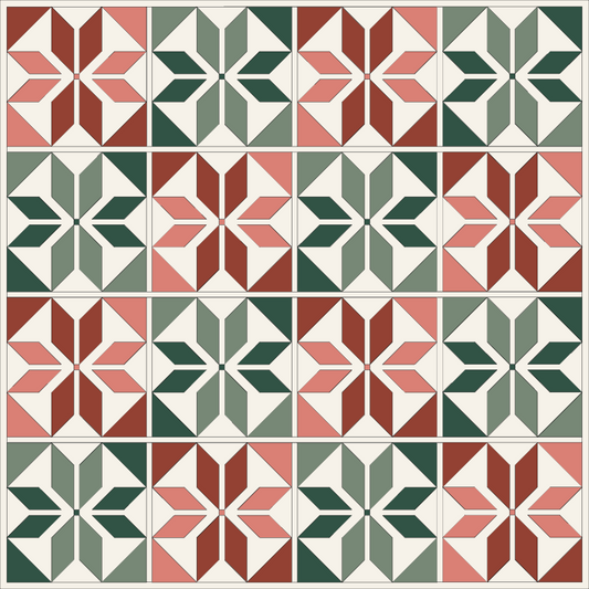 Holiday Party Quilt Kit - Light - Suzy Quilts